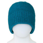 KO2010 moss stitch beanie pacific