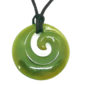 Koru polished Greenstone pounamu pendant