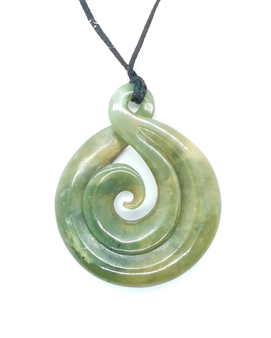 Twist with Koru Ross Crump Pounamu