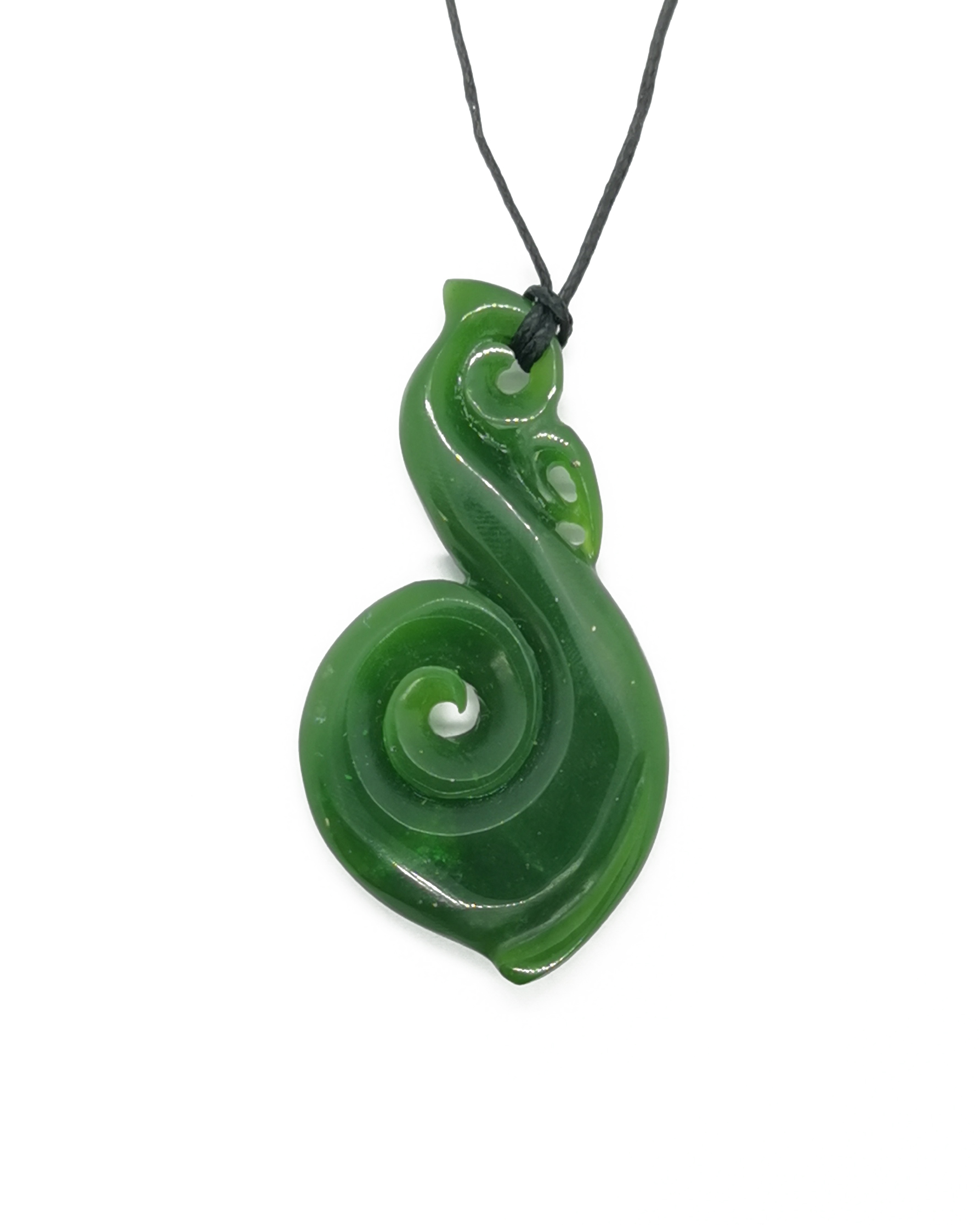 Pounamu greenstone mania koru hand-carved ross crump