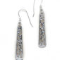 Koru motif earring sterling silver