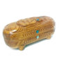 Wakahuia Papahou wooden treasure box paua