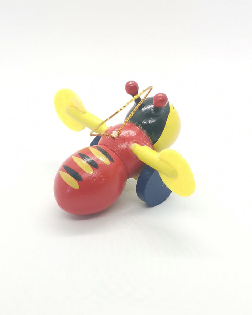 Mini Buzzy Bee Ornament - Blue Penguin New Zealand Gifts