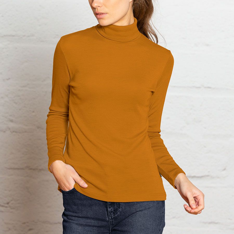 Bay Road Merino Polo Neck - Blue Penguin New Zealand Gifts